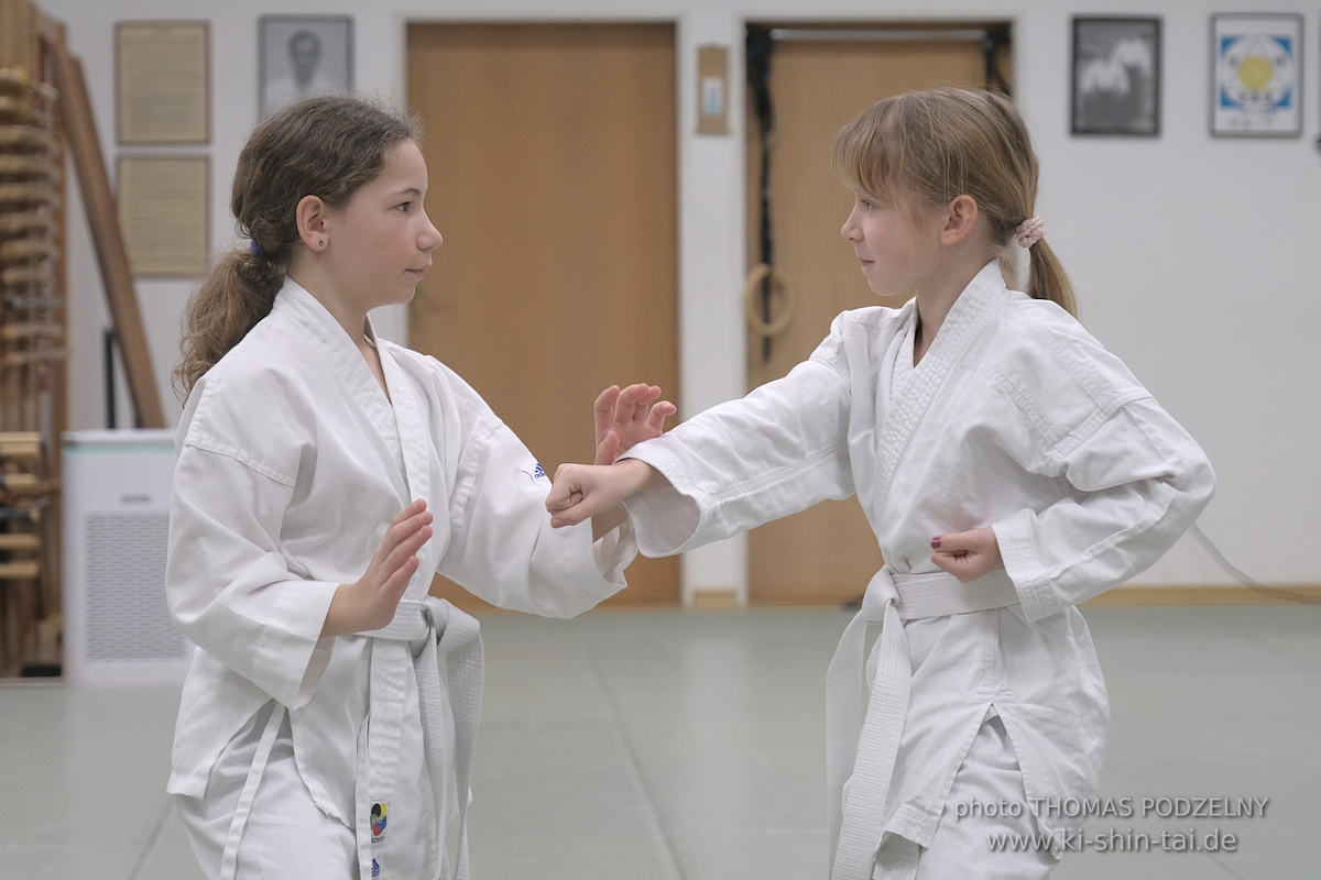 Karate Kids Kyû Prüfungen am 31.1.2025