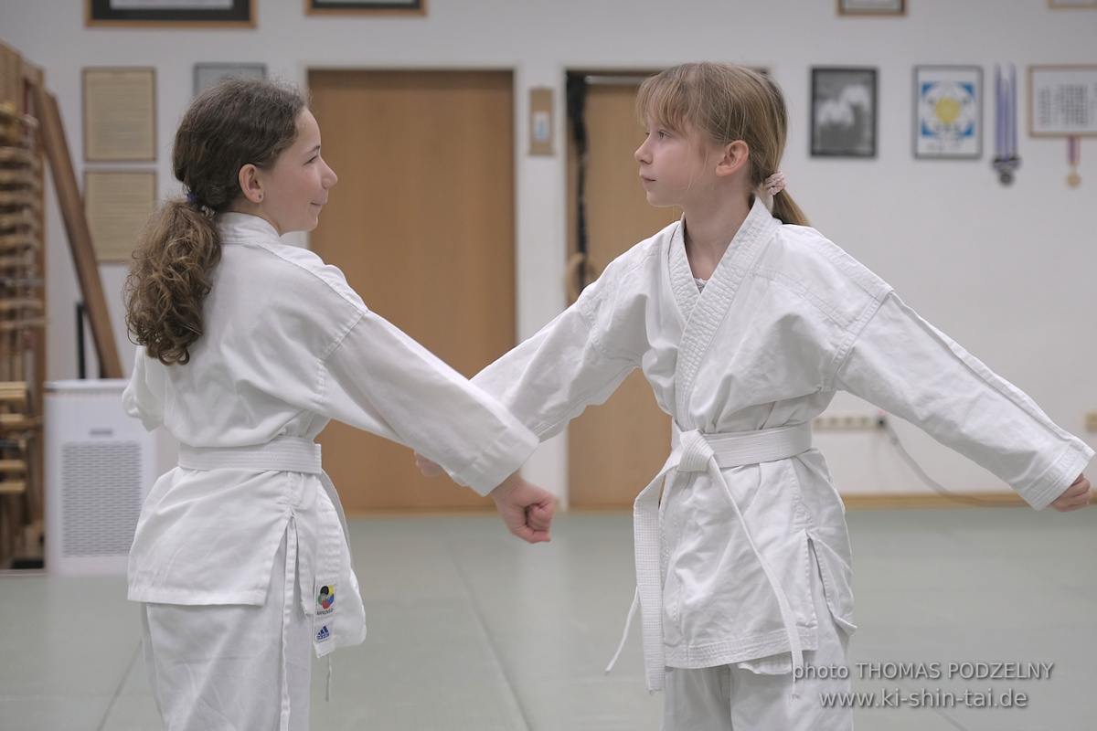 Karate Kids Kyû Prüfungen am 31.1.2025