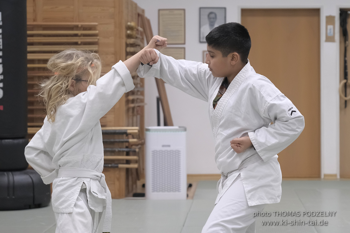 Karate Kids Kyû Prüfungen am 31.1.2025