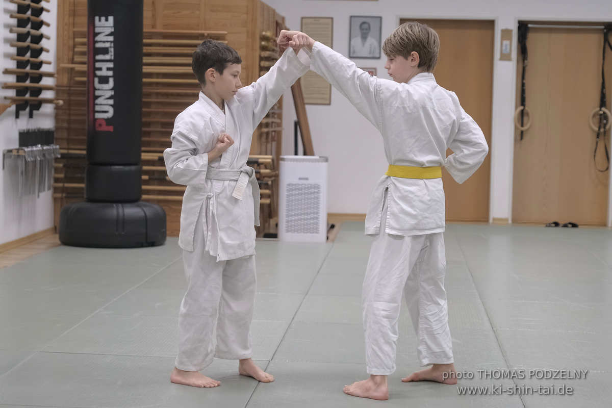 Karate Kids Kyû Prüfungen am 31.1.2025