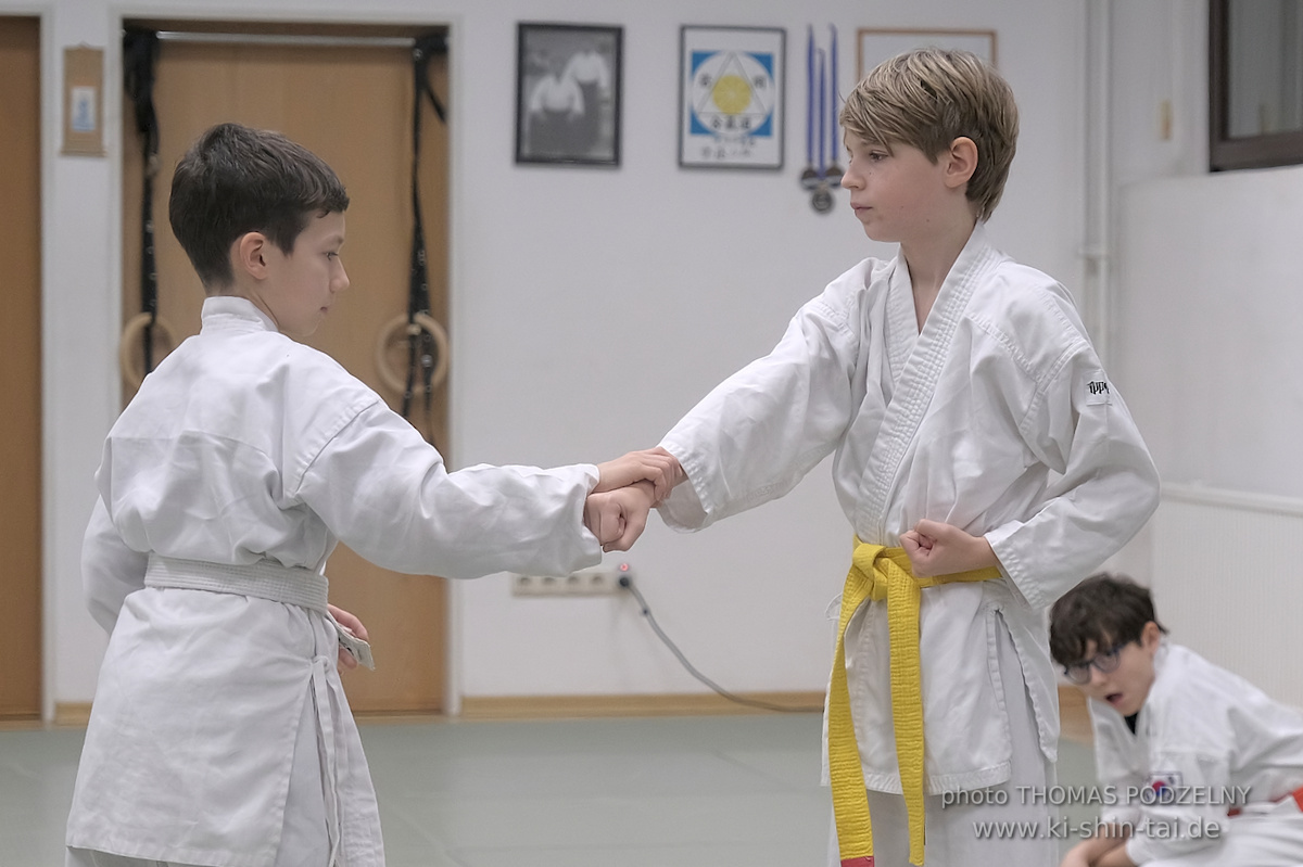 Karate Kids Kyû Prüfungen am 31.1.2025