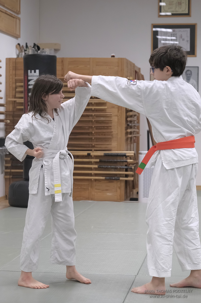 Karate Kids Kyû Prüfungen am 31.1.2025