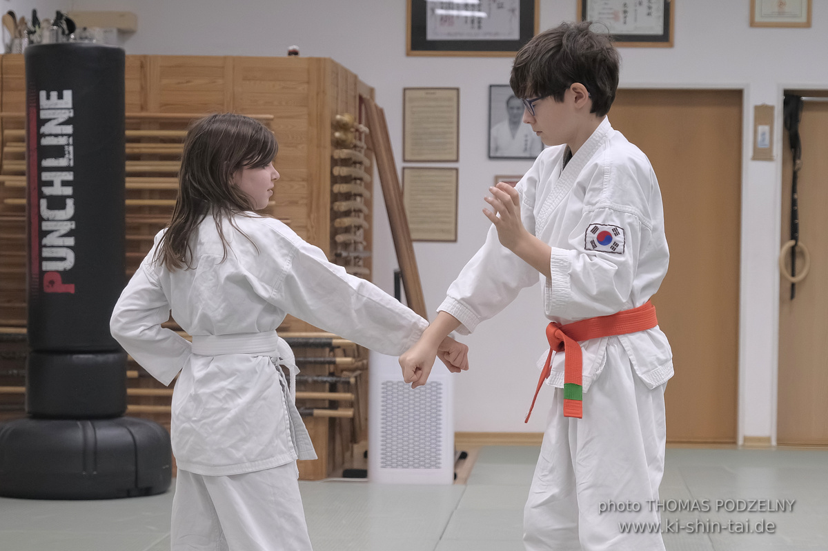 Karate Kids Kyû Prüfungen am 31.1.2025