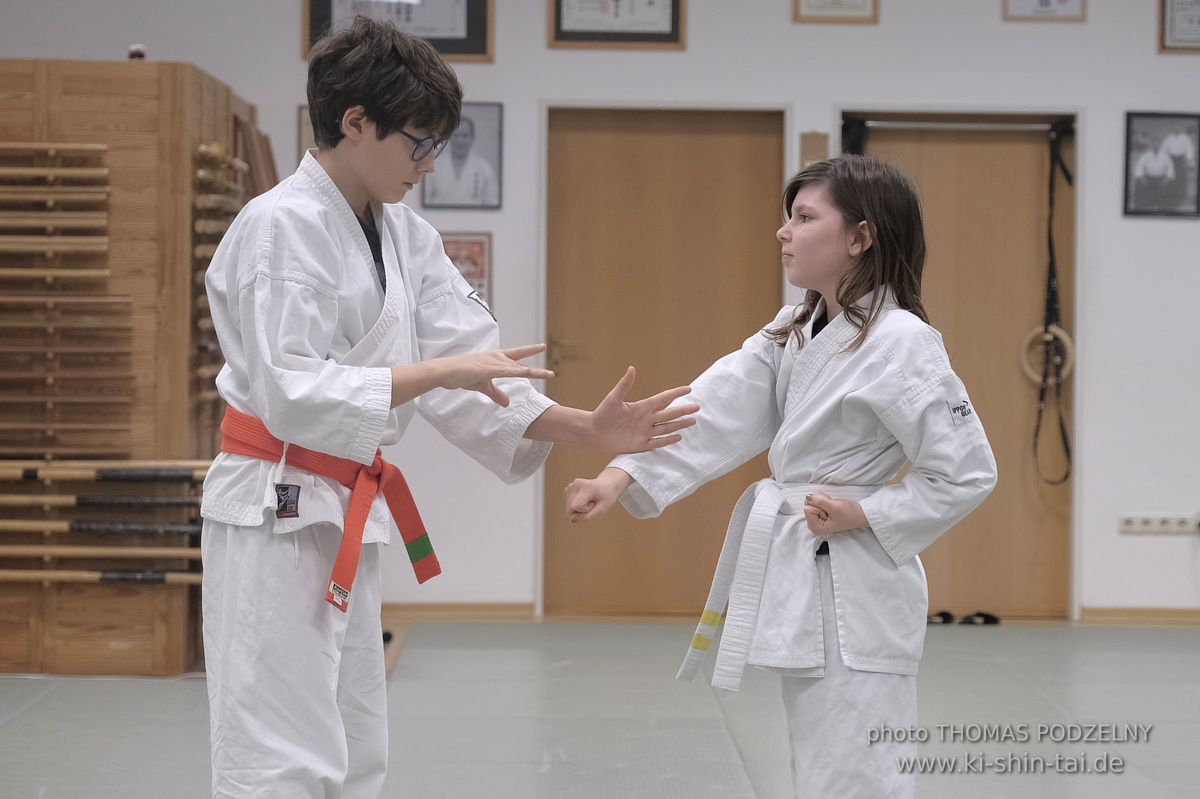 Karate Kids Kyû Prüfungen am 31.1.2025