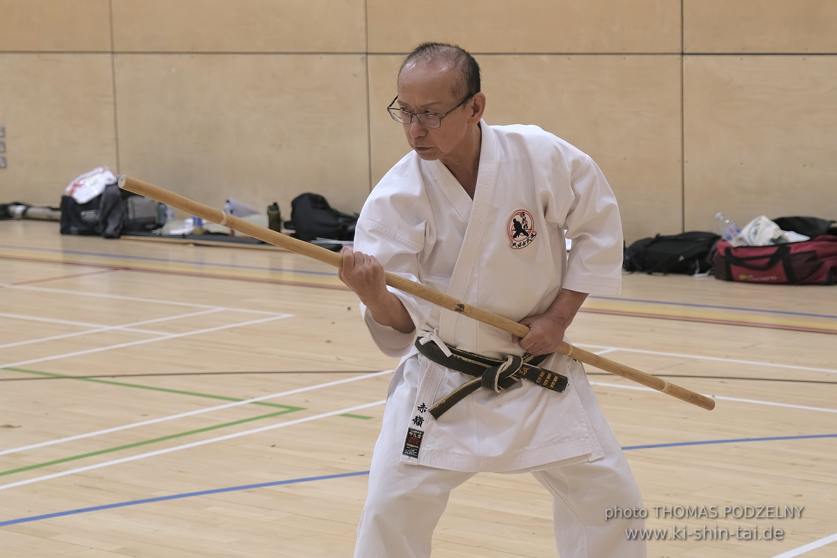 Ryûkyû Kobudô Lehrgang mit Kaichô Hiroshi Akamine in Liverpool 23.-26.8.2024