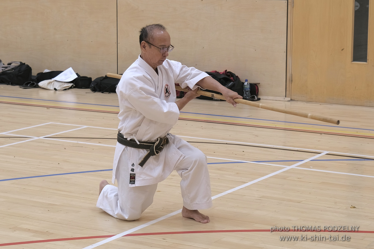 Ryûkyû Kobudô Lehrgang mit Kaichô Hiroshi Akamine in Liverpool 23.-26.8.2024