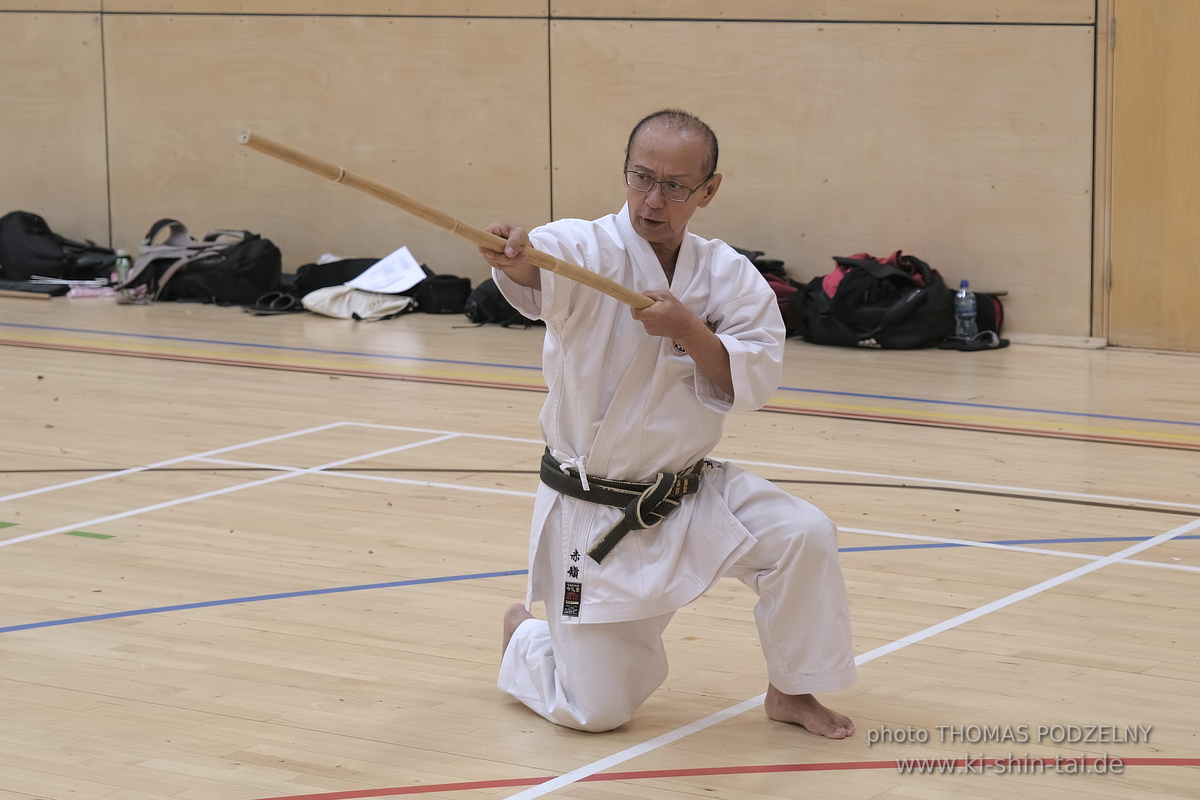 Ryûkyû Kobudô Lehrgang mit Kaichô Hiroshi Akamine in Liverpool 23.-26.8.2024