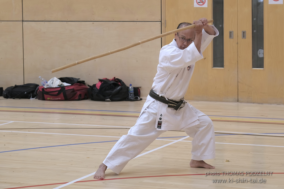 Ryûkyû Kobudô Lehrgang mit Kaichô Hiroshi Akamine in Liverpool 23.-26.8.2024