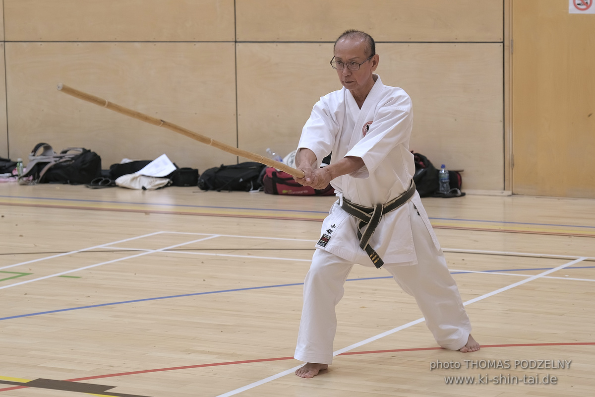 Ryûkyû Kobudô Lehrgang mit Kaichô Hiroshi Akamine in Liverpool 23.-26.8.2024