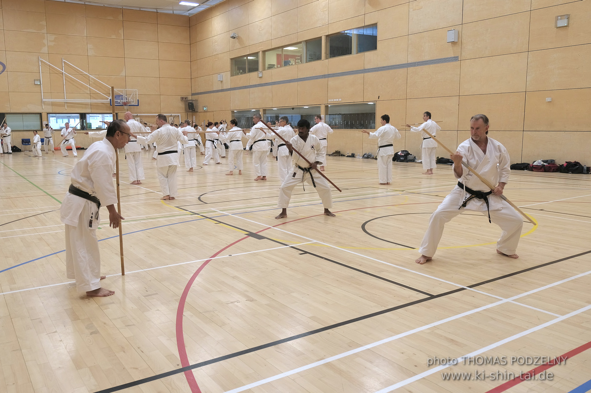 Ryûkyû Kobudô Lehrgang mit Kaichô Hiroshi Akamine in Liverpool 23.-26.8.2024