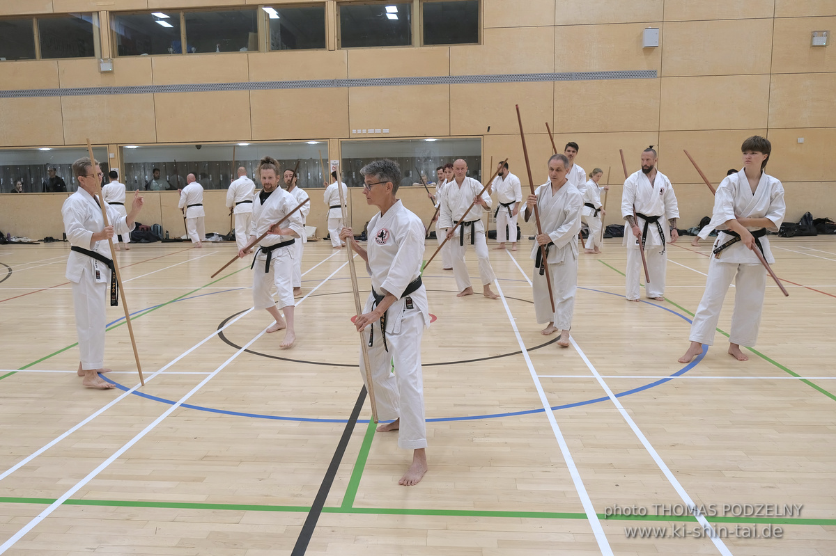 Ryûkyû Kobudô Lehrgang mit Kaichô Hiroshi Akamine in Liverpool 23.-26.8.2024