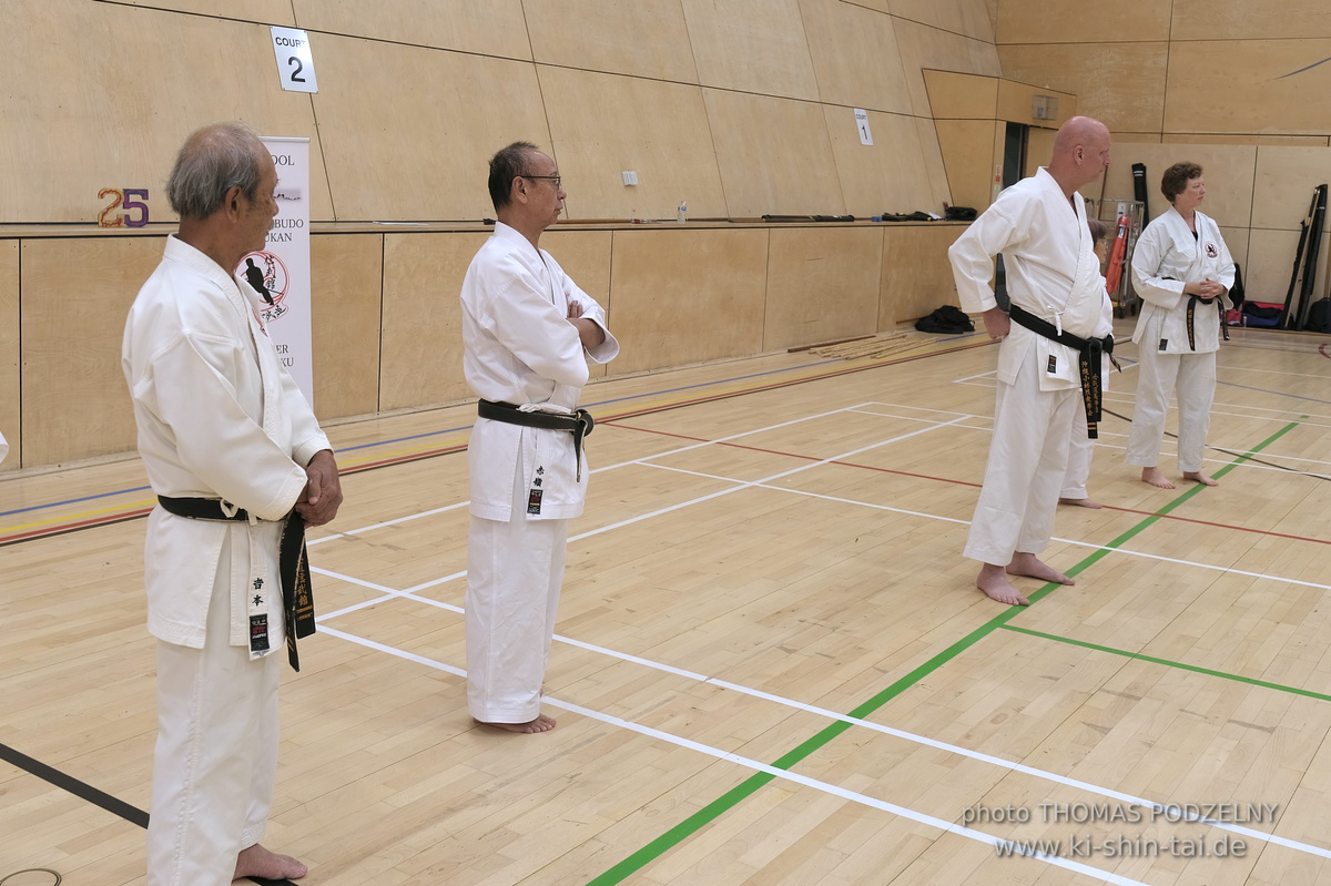 Ryûkyû Kobudô Lehrgang mit Kaichô Hiroshi Akamine in Liverpool 23.-26.8.2024