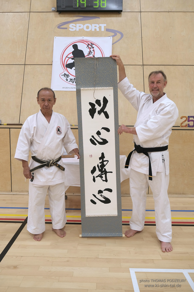 Ryûkyû Kobudô Lehrgang mit Kaichô Hiroshi Akamine in Liverpool 23.-26.8.2024