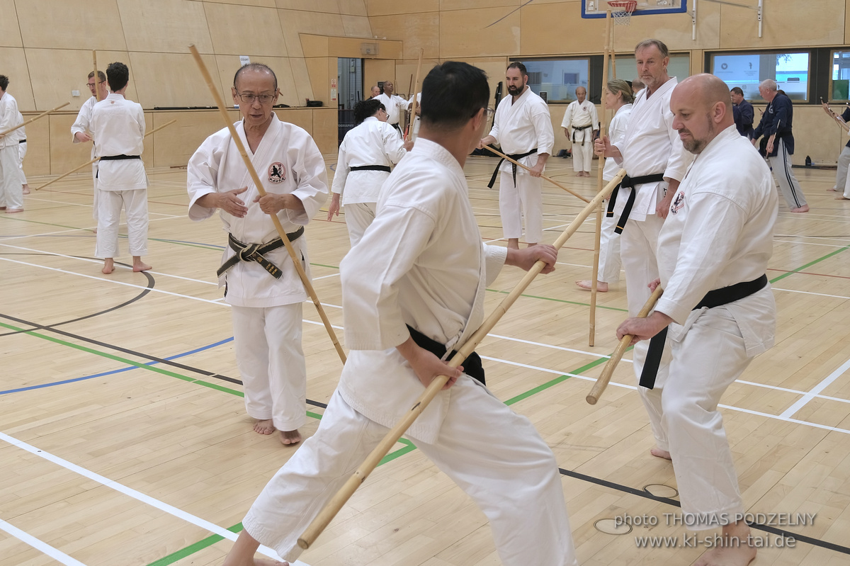 Ryûkyû Kobudô Lehrgang mit Kaichô Hiroshi Akamine in Liverpool 23.-26.8.2024