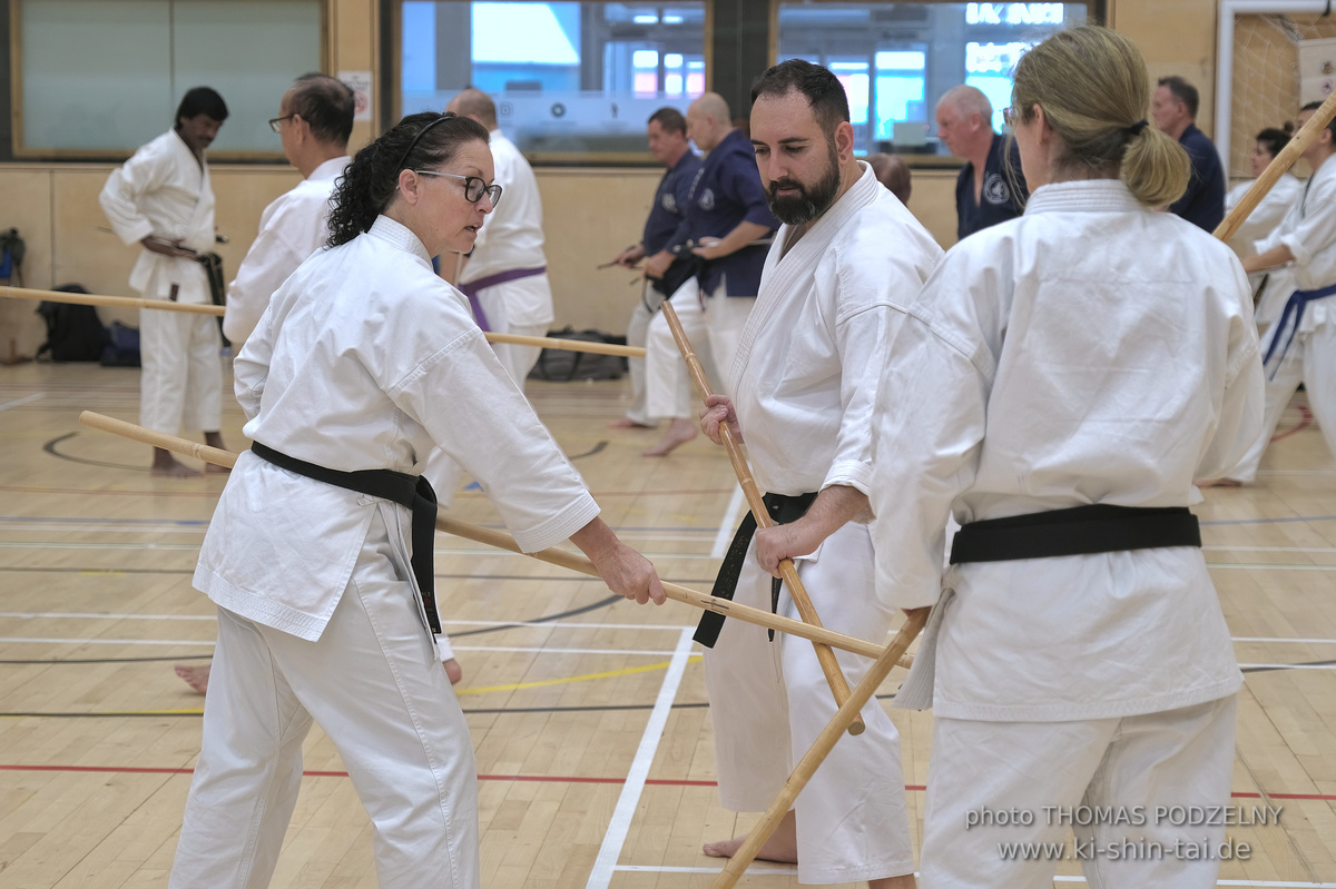 Ryûkyû Kobudô Lehrgang mit Kaichô Hiroshi Akamine in Liverpool 23.-26.8.2024