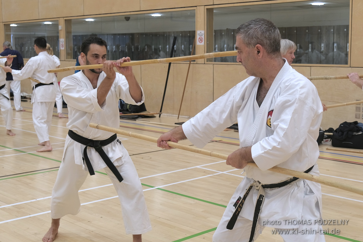 Ryûkyû Kobudô Lehrgang mit Kaichô Hiroshi Akamine in Liverpool 23.-26.8.2024