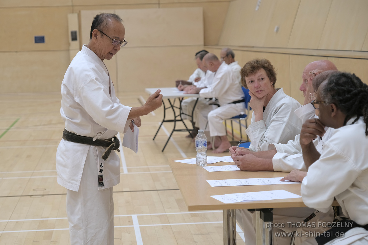 Ryûkyû Kobudô Lehrgang mit Kaichô Hiroshi Akamine in Liverpool 23.-26.8.2024