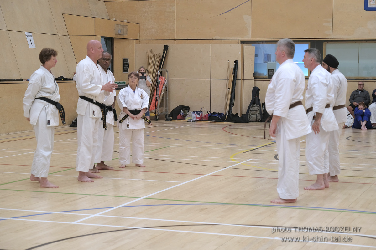 Ryûkyû Kobudô Lehrgang mit Kaichô Hiroshi Akamine in Liverpool 23.-26.8.2024