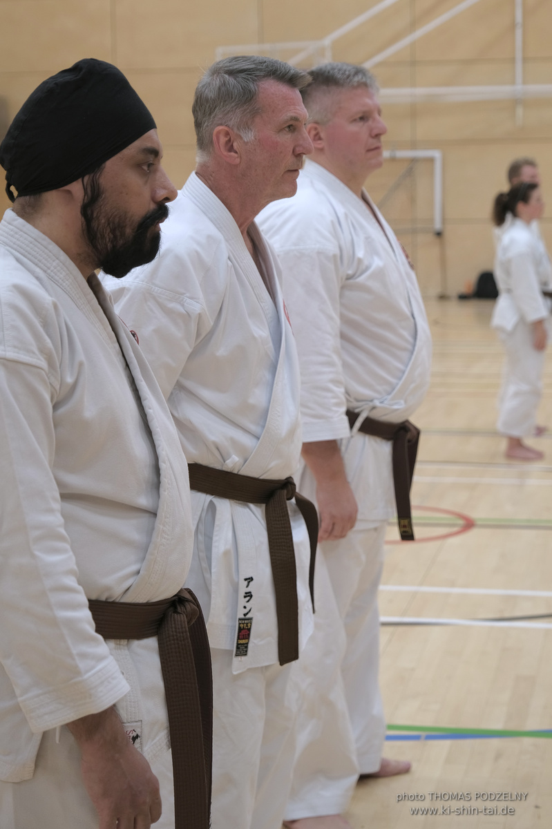 Ryûkyû Kobudô Lehrgang mit Kaichô Hiroshi Akamine in Liverpool 23.-26.8.2024