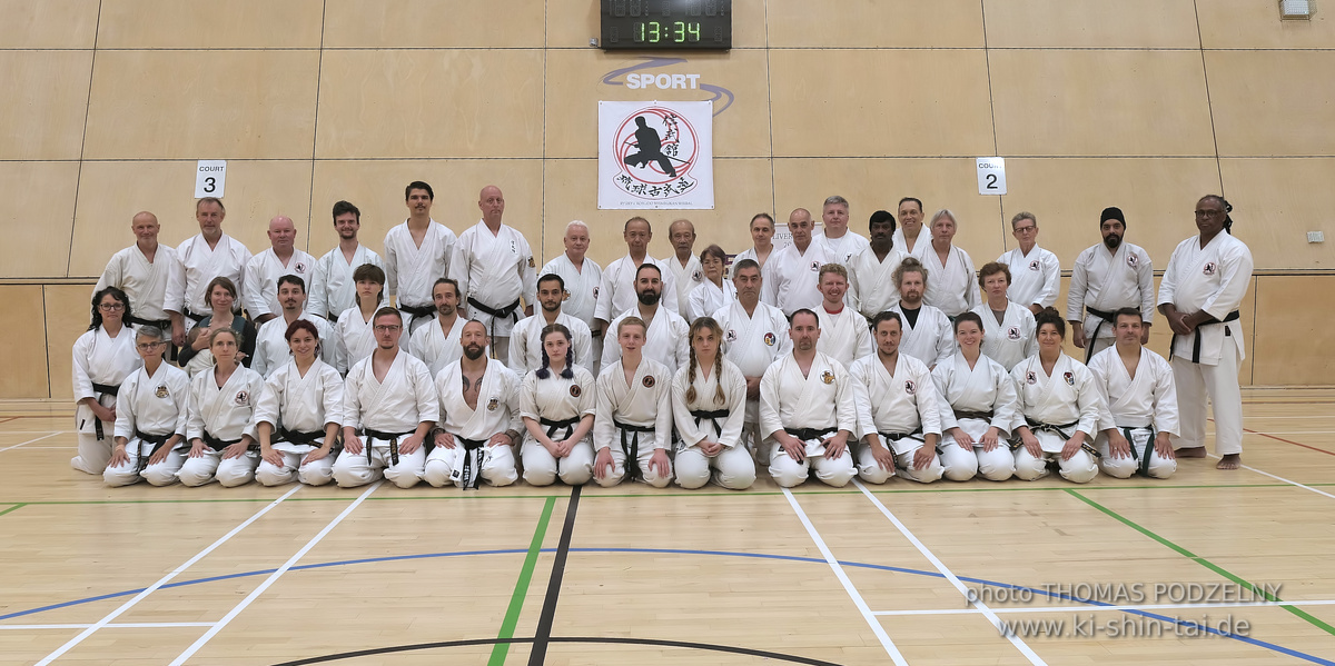 Ryûkyû Kobudô Lehrgang mit Kaichô Hiroshi Akamine in Liverpool 23.-26.8.2024