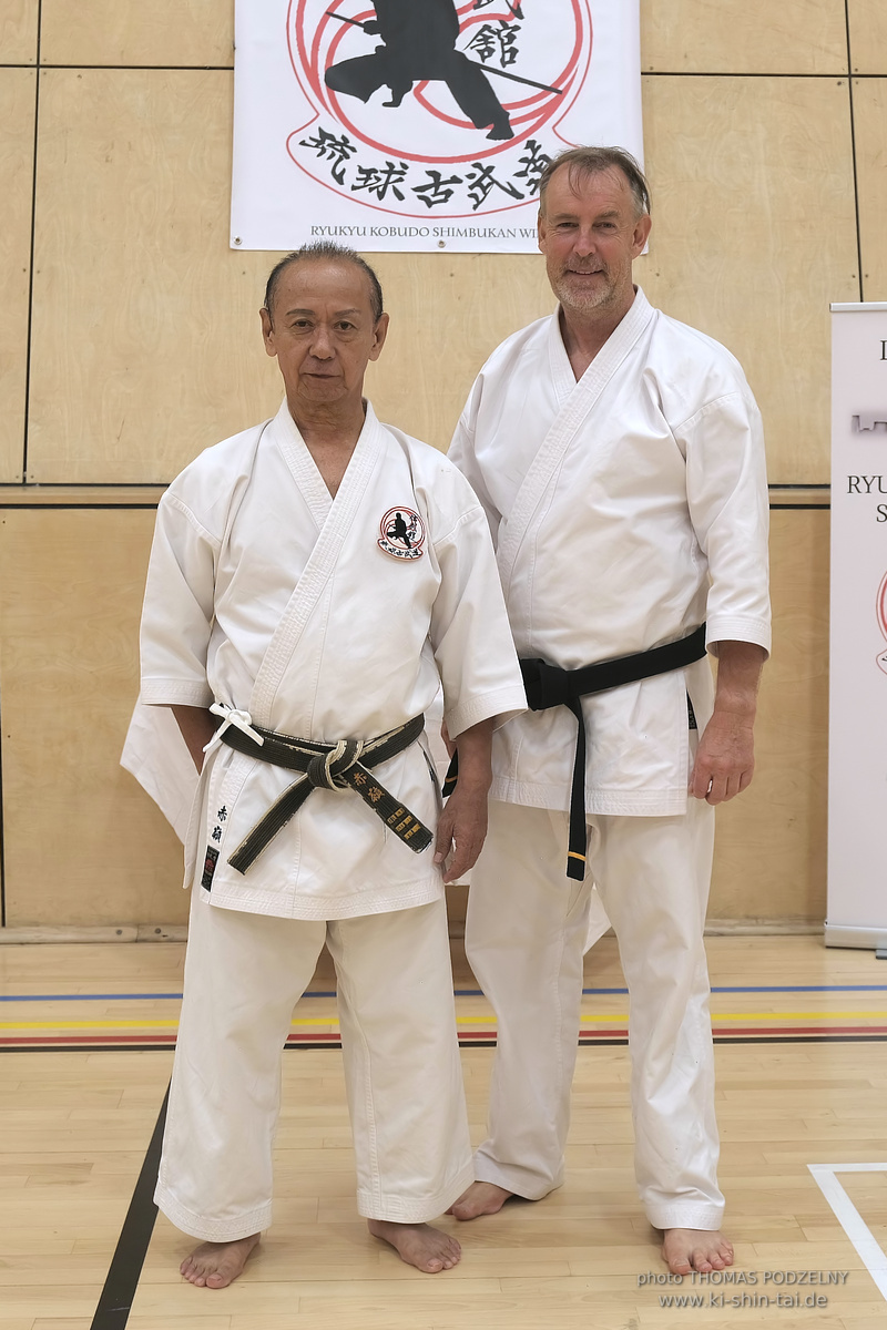 Ryûkyû Kobudô Lehrgang mit Kaichô Hiroshi Akamine in Liverpool 23.-26.8.2024