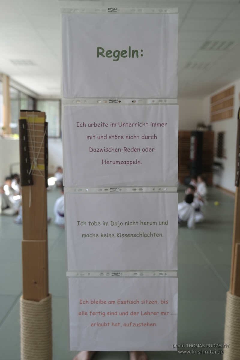 Wochenendseminar der Budo-Kids 2024