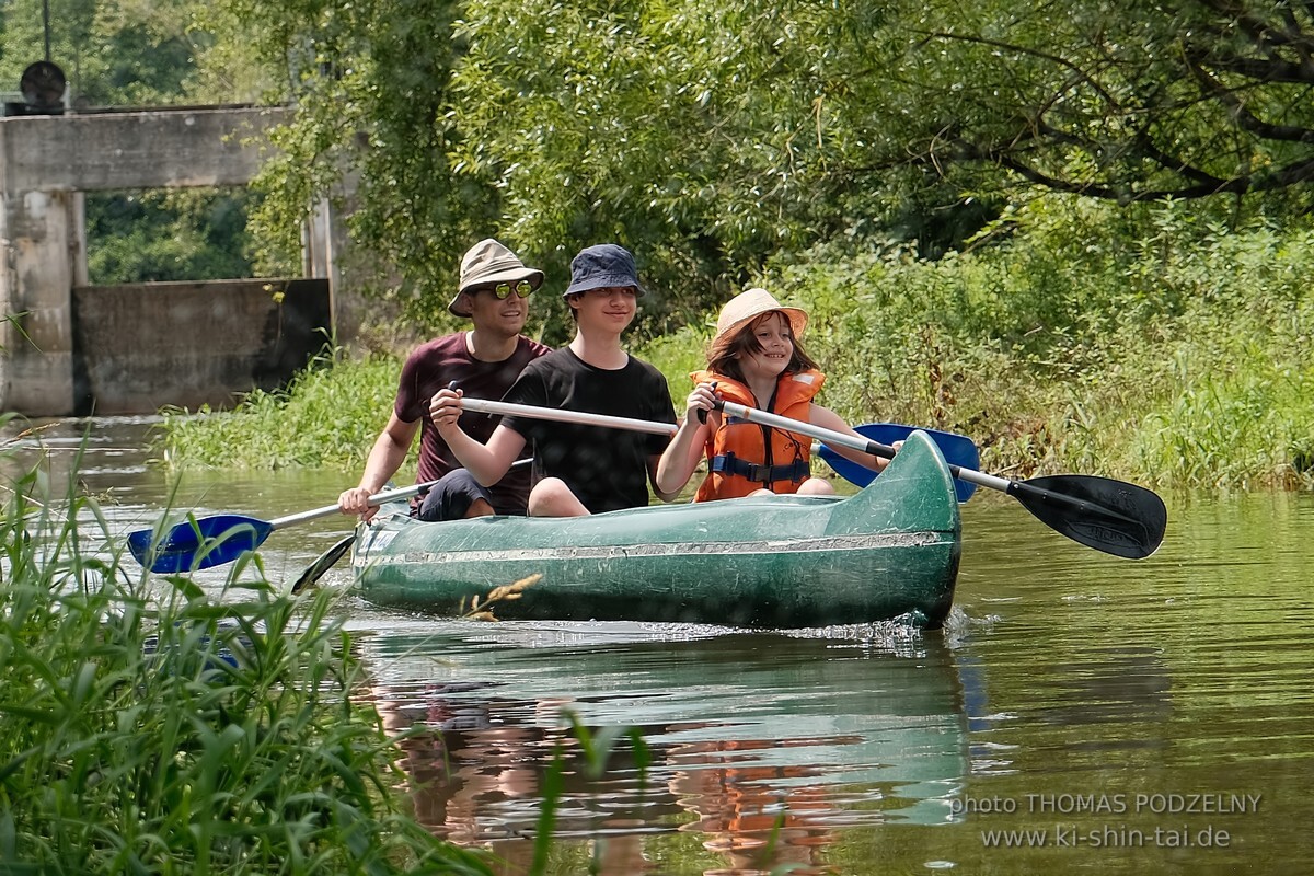 Familien-Kanuwochenende auf der Altmühl 29./30.6.2024 