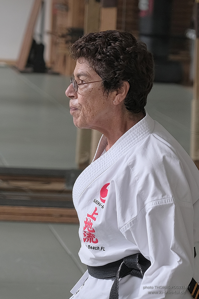  Uechiryu Karate Lehrgang mit Peggy Hess 8.Dan aus Florida/USA am 5.7.2024 