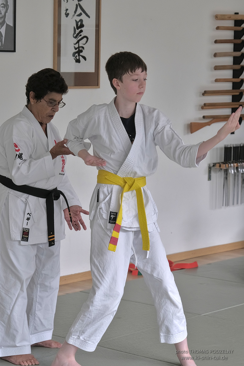  Uechiryu Karate Lehrgang mit Peggy Hess 8.Dan aus Florida/USA am 5.7.2024 