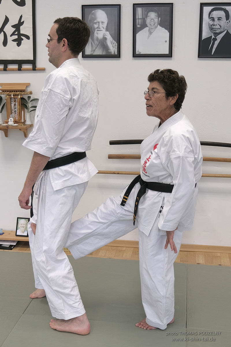  Uechiryu Karate Lehrgang mit Peggy Hess 8.Dan aus Florida/USA am 5.7.2024 