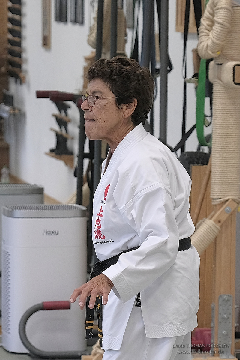  Uechiryu Karate Lehrgang mit Peggy Hess 8.Dan aus Florida/USA am 5.7.2024 