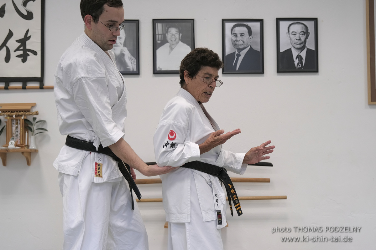  Uechiryu Karate Lehrgang mit Peggy Hess 8.Dan aus Florida/USA am 5.7.2024 