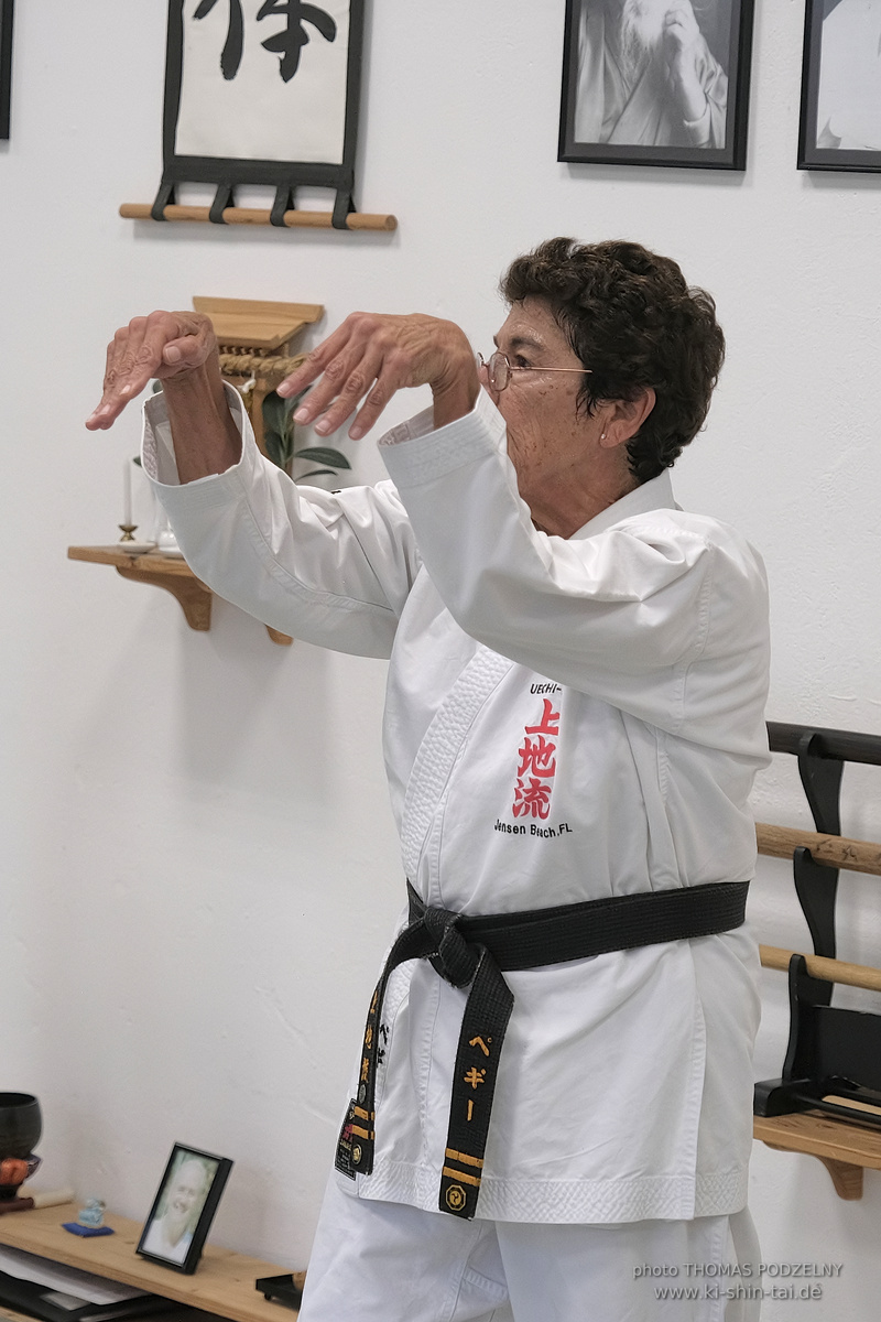  Uechiryu Karate Lehrgang mit Peggy Hess 8.Dan aus Florida/USA am 5.7.2024 