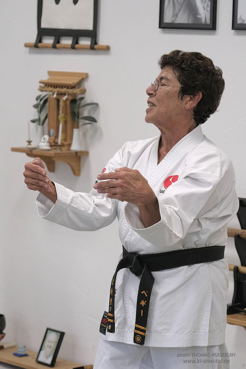  Uechiryu Karate Lehrgang mit Peggy Hess 8.Dan aus Florida/USA am 5.7.2024 