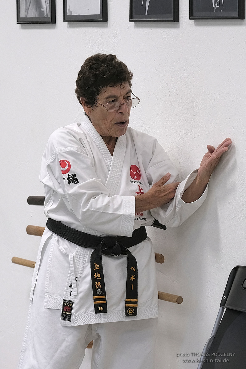  Uechiryu Karate Lehrgang mit Peggy Hess 8.Dan aus Florida/USA am 5.7.2024 