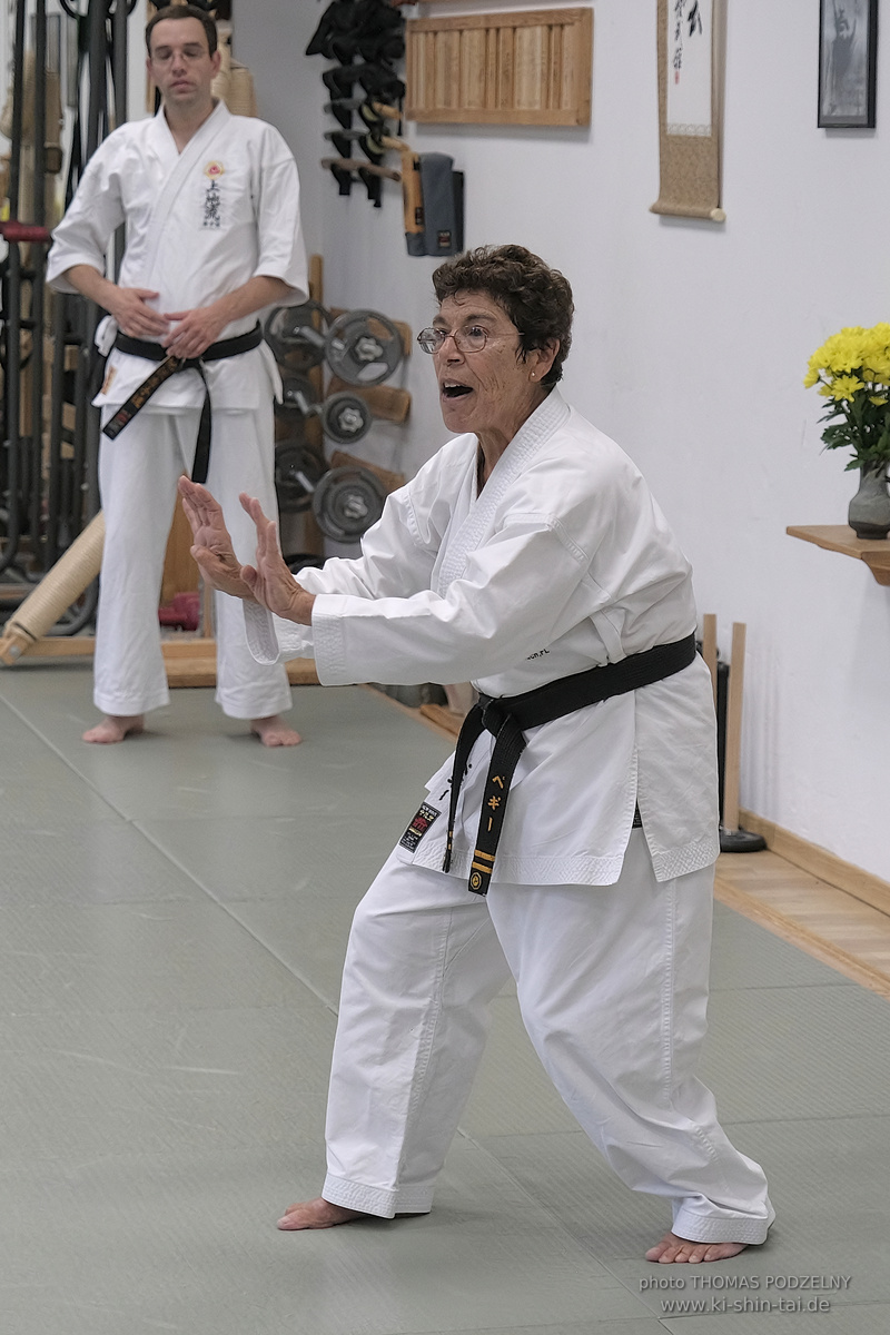  Uechiryu Karate Lehrgang mit Peggy Hess 8.Dan aus Florida/USA am 5.7.2024 