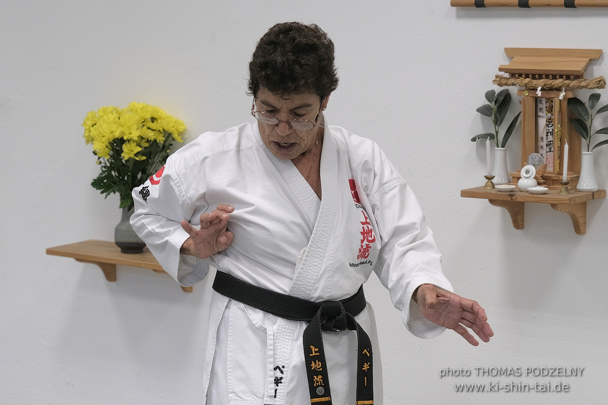  Uechiryu Karate Lehrgang mit Peggy Hess 8.Dan aus Florida/USA am 5.7.2024 