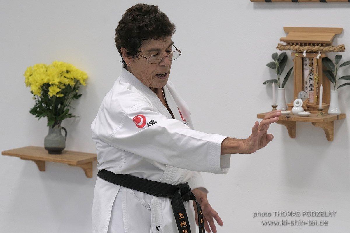  Uechiryu Karate Lehrgang mit Peggy Hess 8.Dan aus Florida/USA am 5.7.2024 