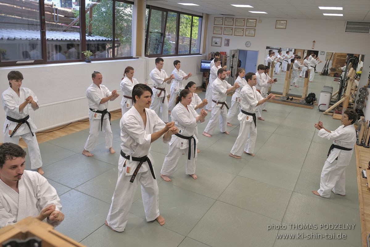  Uechiryu Karate Lehrgang mit Peggy Hess 8.Dan aus Florida/USA am 5.7.2024 