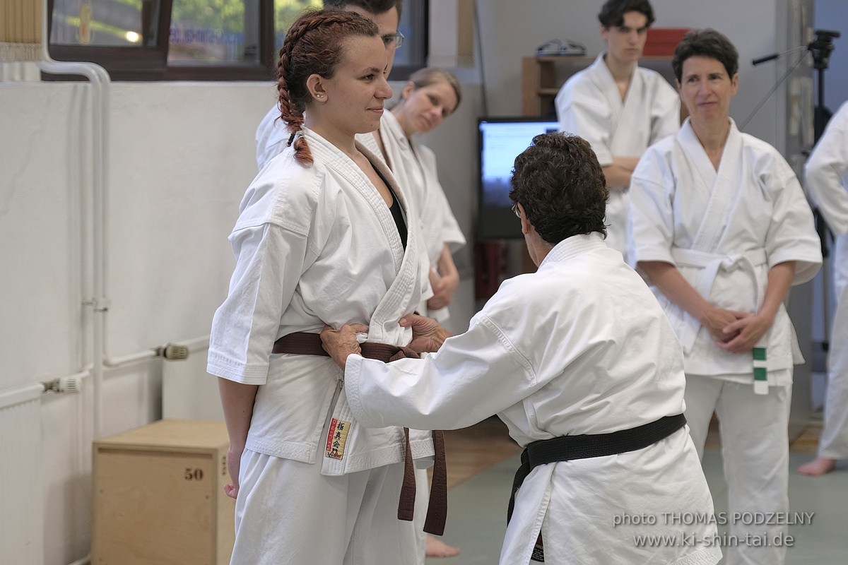  Uechiryu Karate Lehrgang mit Peggy Hess 8.Dan aus Florida/USA am 5.7.2024 