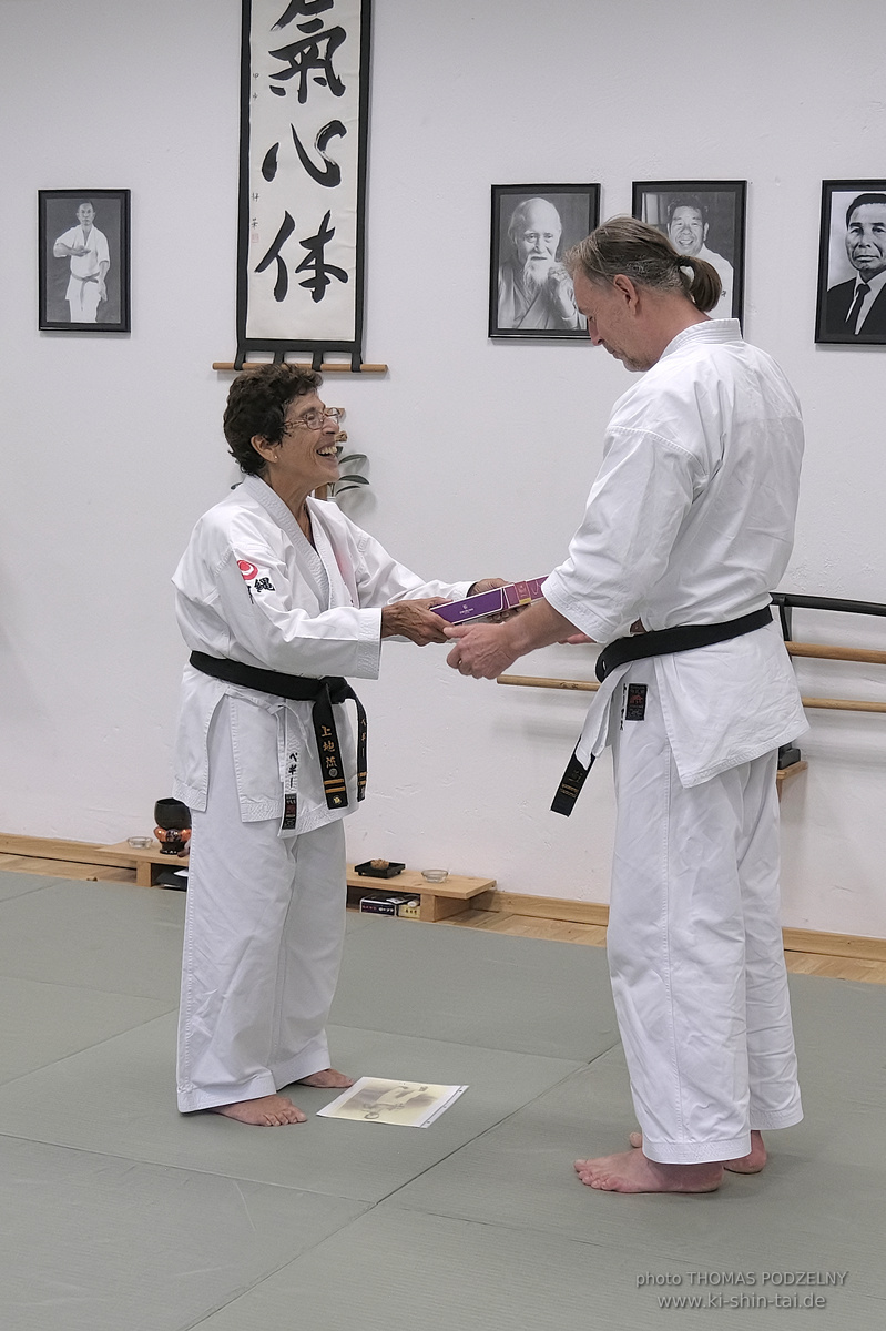  Uechiryu Karate Lehrgang mit Peggy Hess 8.Dan aus Florida/USA am 5.7.2024 