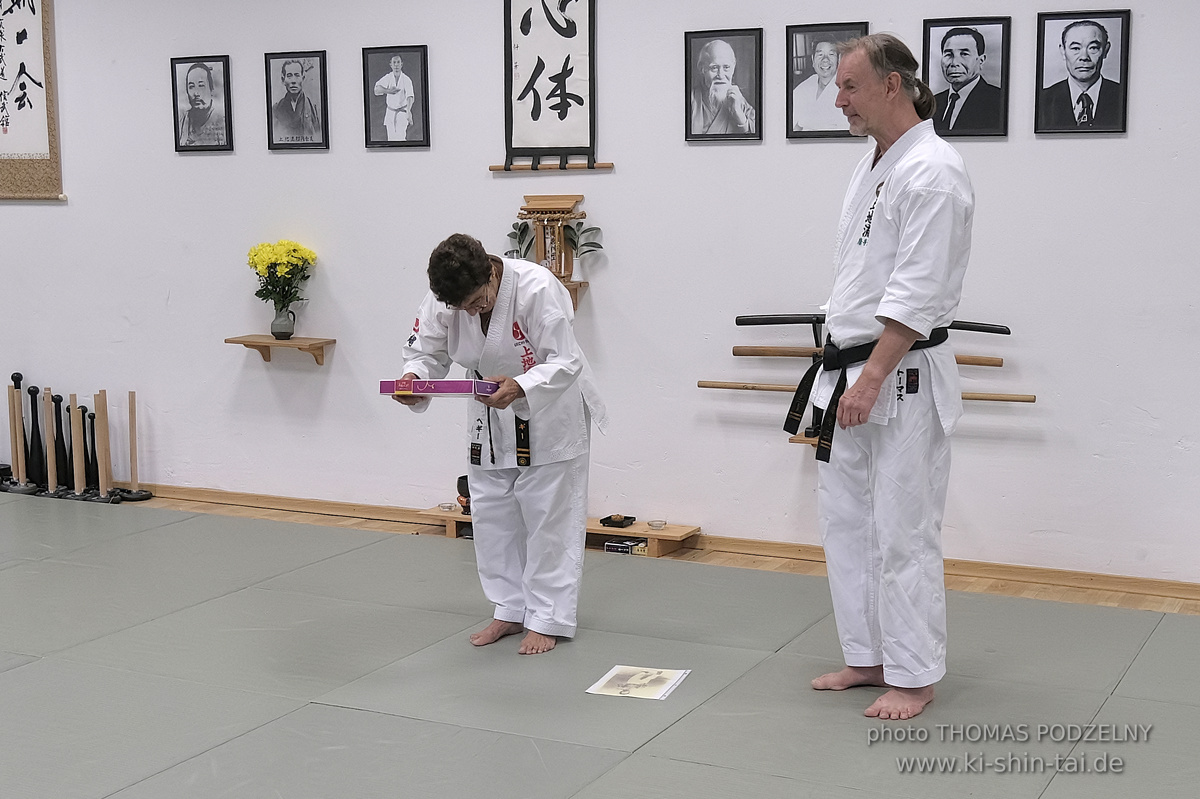  Uechiryu Karate Lehrgang mit Peggy Hess 8.Dan aus Florida/USA am 5.7.2024 