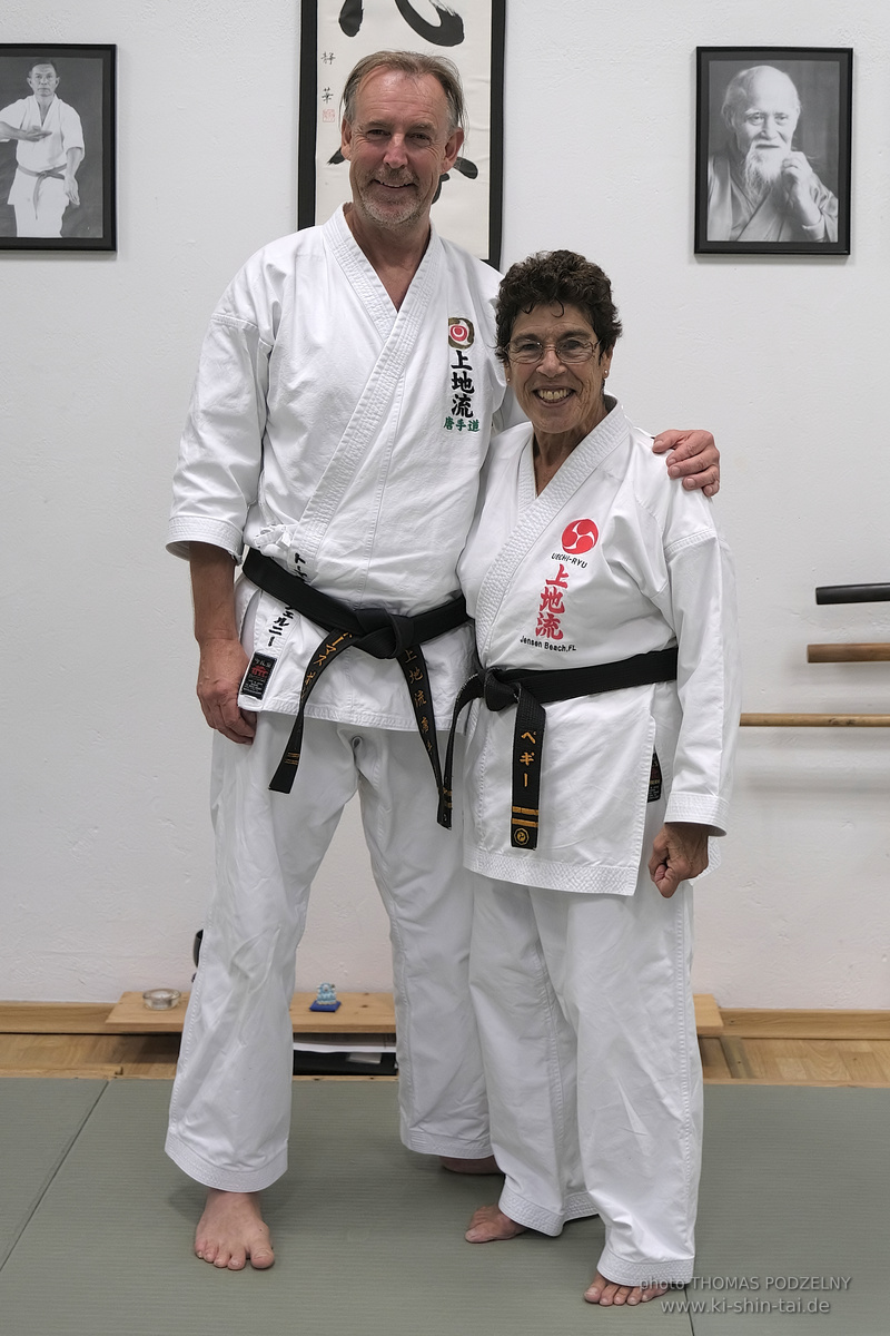  Uechiryu Karate Lehrgang mit Peggy Hess 8.Dan aus Florida/USA am 5.7.2024 