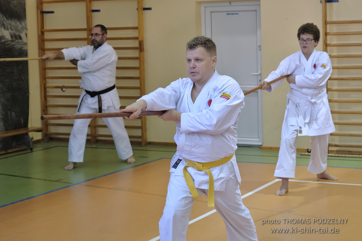 Ryûkyû Kobudô Lehrgang Thomas Podzelny 6.Dan Krakau 8.-10.9.2023