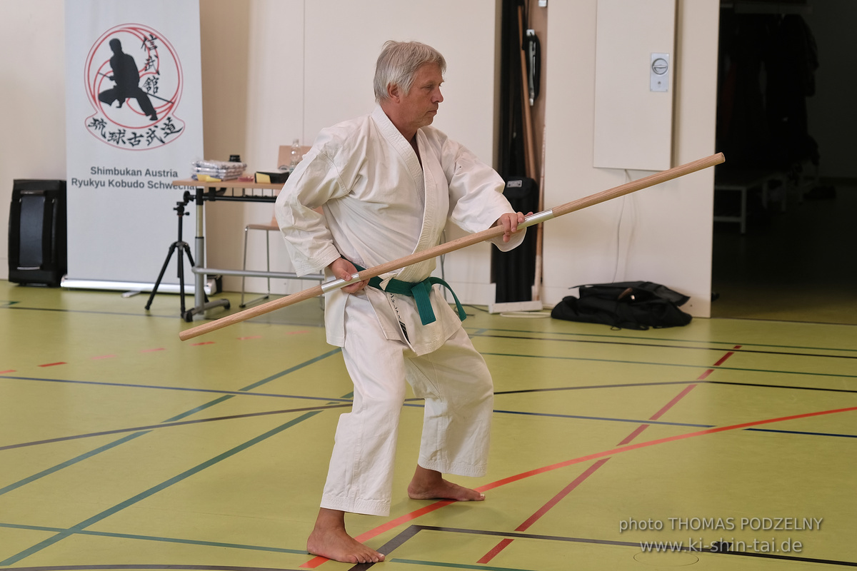 Ryûkyû Kobudô Lehrgang Thomas Podzelny 6.Dan Wien 19./20.4.2024