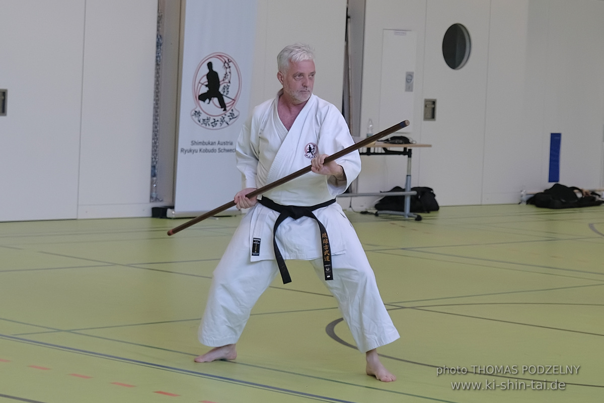 Ryûkyû Kobudô Lehrgang Thomas Podzelny 6.Dan Wien 19./20.4.2024