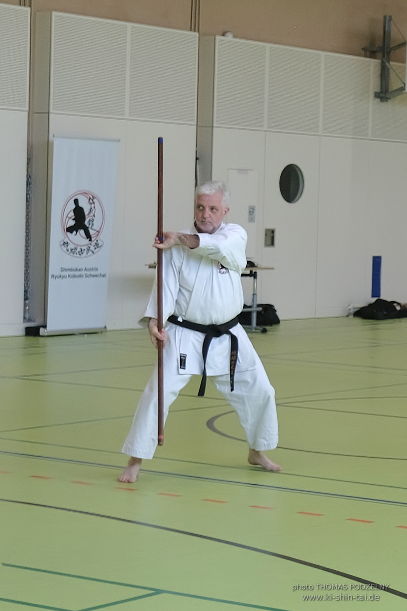 Ryûkyû Kobudô Lehrgang Thomas Podzelny 6.Dan Wien 19./20.4.2024