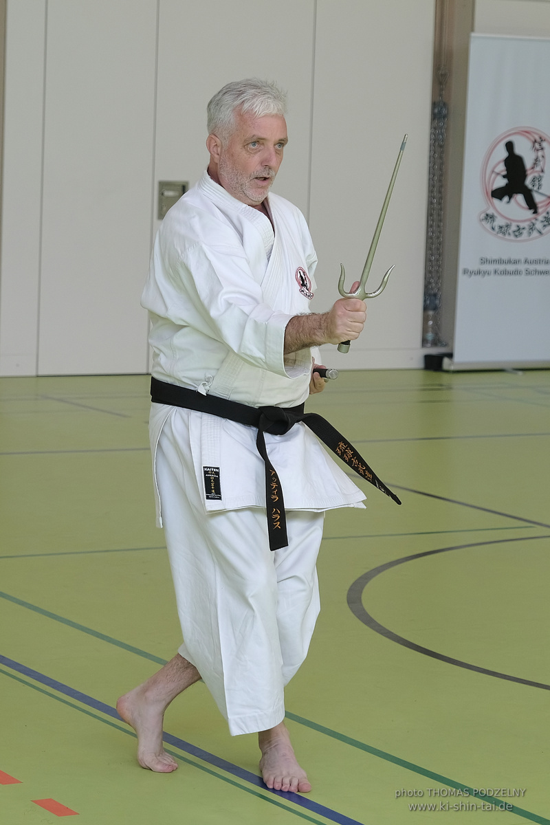 Ryûkyû Kobudô Lehrgang Thomas Podzelny 6.Dan Wien 19./20.4.2024