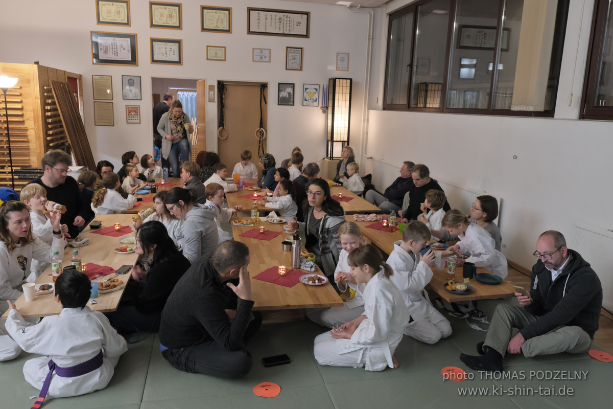 Weihnachtsfeier und Vorführungen der Budo-, Aikido- und Karate-Kids am 13.12.2024