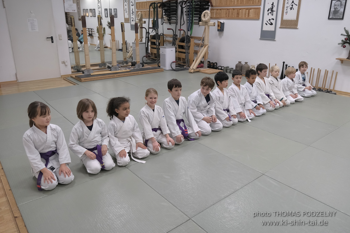 Weihnachtsfeier und Vorführungen der Budo-, Aikido- und Karate-Kids am 13.12.2024